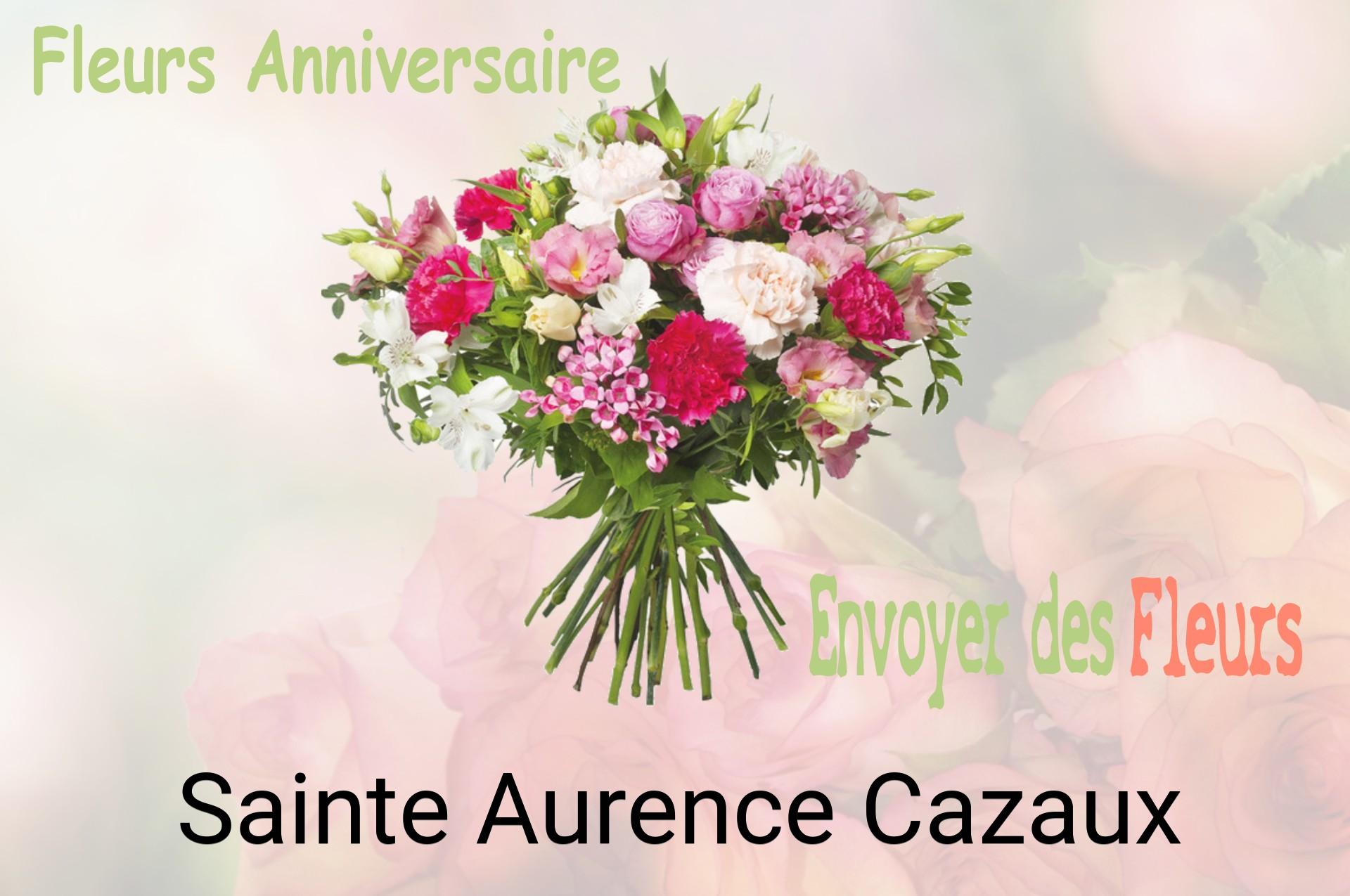 Bouquet de fleurs d’anniversaire livré à Sainte-Aurence-Cazaux